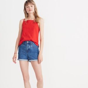 TeXTURE & Thread Madewell Crimson Tank top
